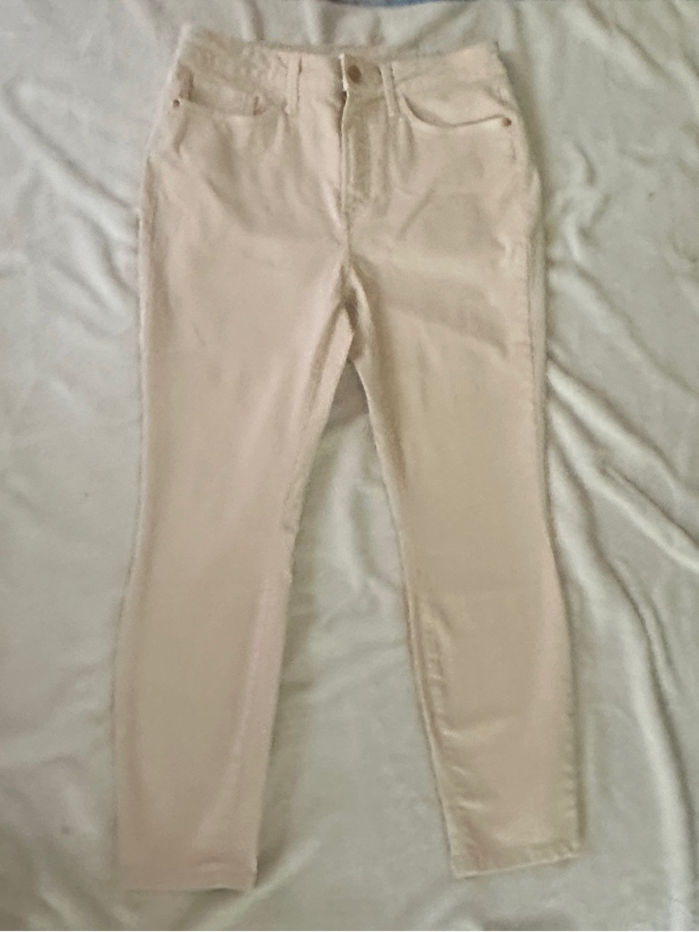 LC Lauren Conrad Cream Skinny Jeans NWT Size 8